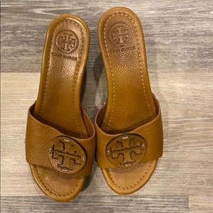 Tory Burch authentic platform slides
